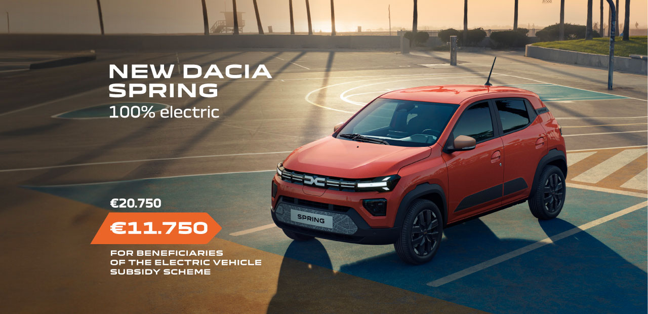 New Dacia Spring 100% Electric