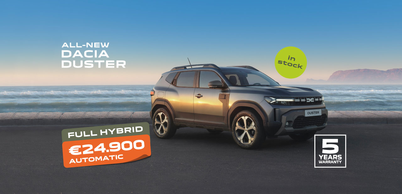 All-New Dacia Duster Full Hybrid Automatic €24,900