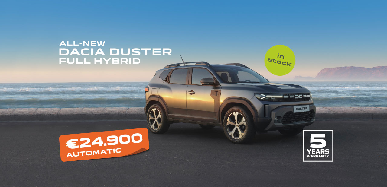 All-New Dacia Duster Full Hybrid Automatic €24,900
